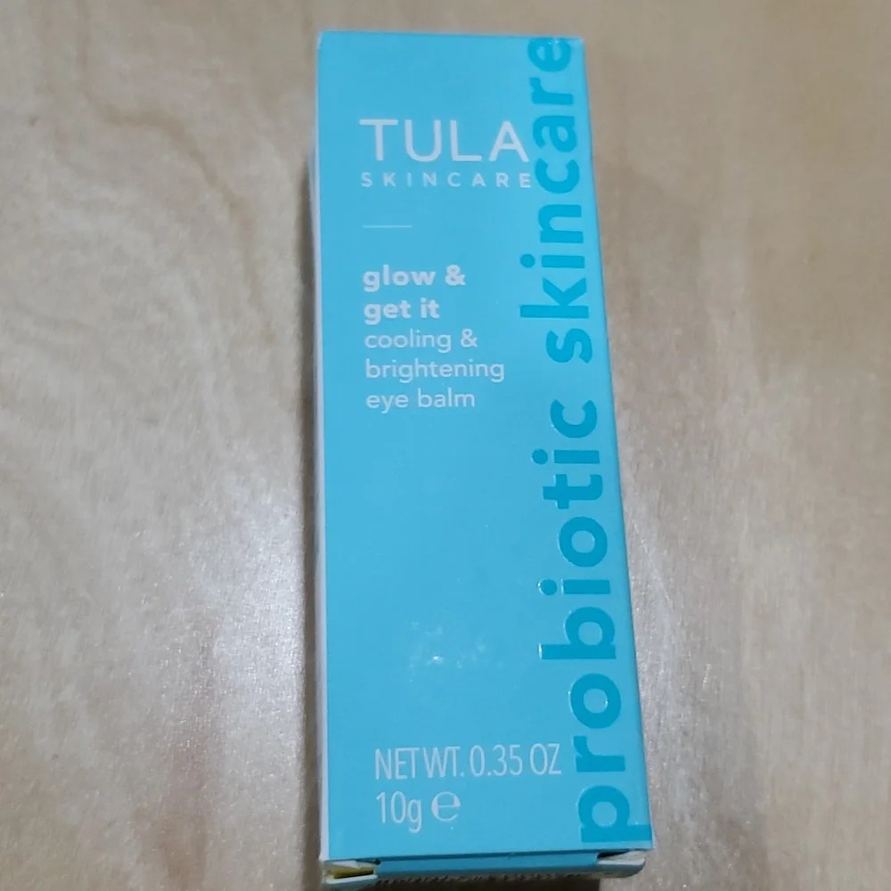Tula skincare glow & get it cooling brightening eye balm